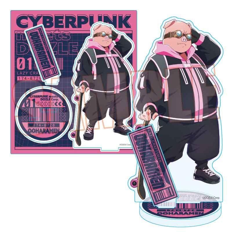 アクリルスタンド ドズル社 おおはらMEN(CYBERPUNK meets DOZLE