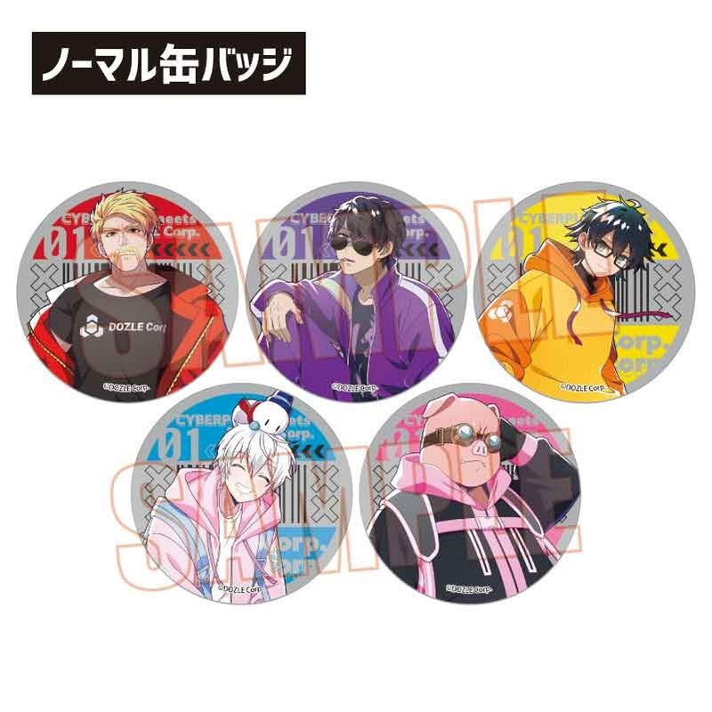 トレーディング缶バッジ ドズル社 CYBERPUNK meets DOZLE Corp