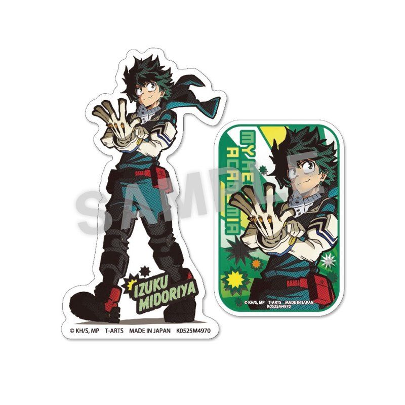 僕のヒーローアカデミア 出動! ステッカーセット 緑谷出久