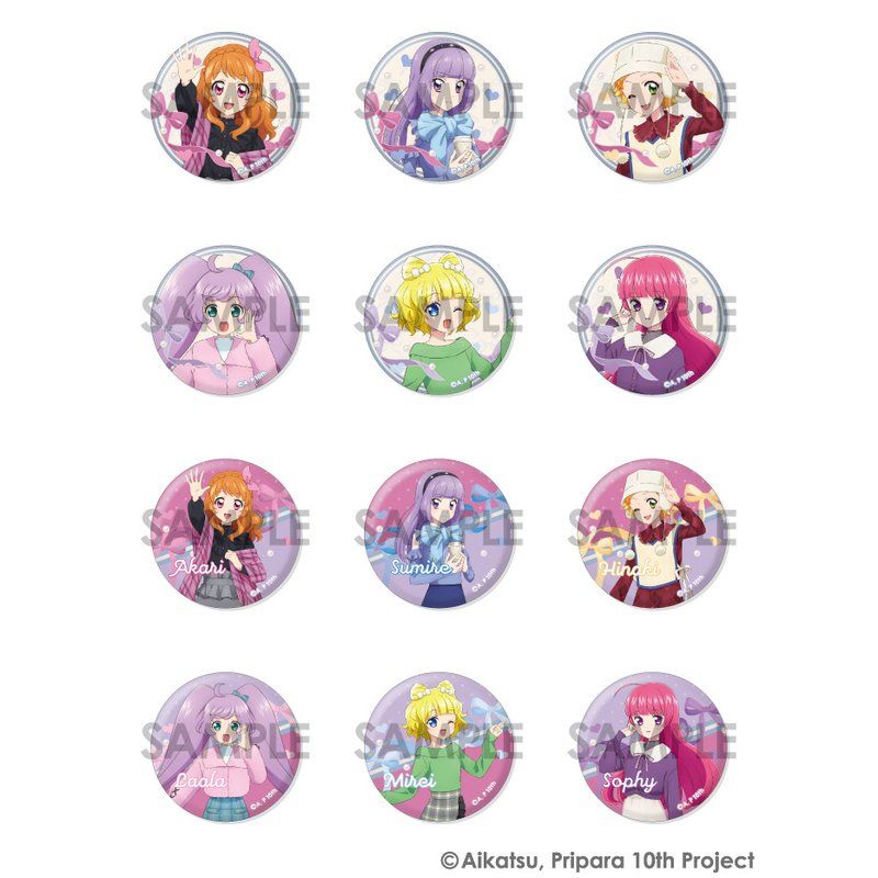 アイカツ！×プリパラ THE MOVIE 出会いのキセキ！南みれぃ 缶バッジ 缶バッジ「アイカツ！×プリパラ THE MOVIE -出会いのキセキ！-」01