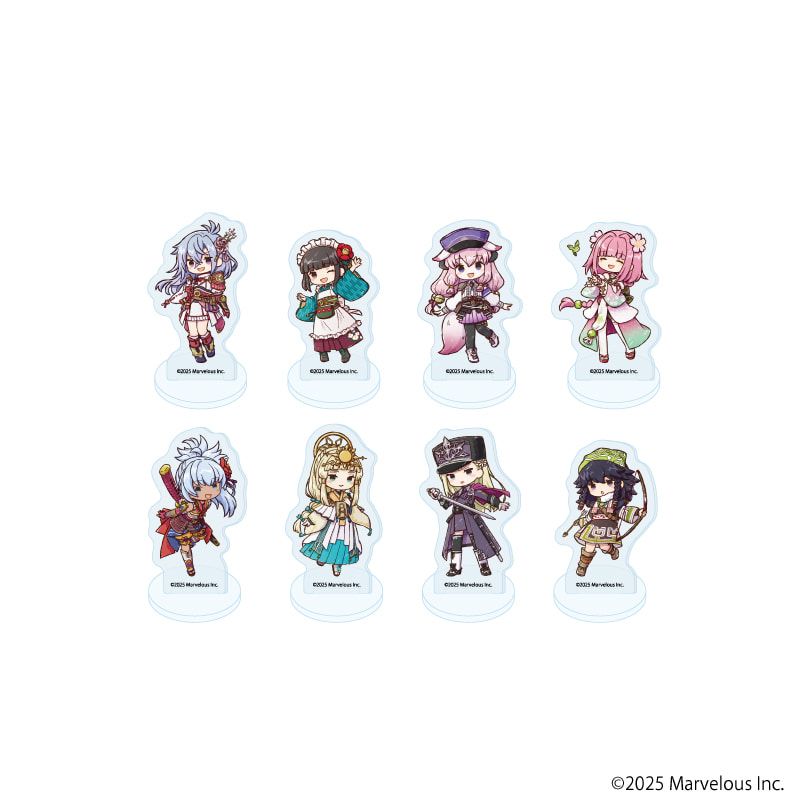 アクリルぷちスタンド「龍の国 ルーンファクトリー」02/コンプリートセット(全8種)(グラフアートイラスト)