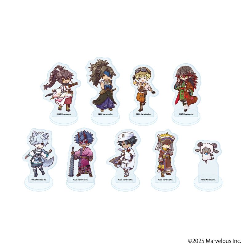 アクリルぷちスタンド「龍の国 ルーンファクトリー」01/コンプリートセット(全9種)(グラフアートイラスト)