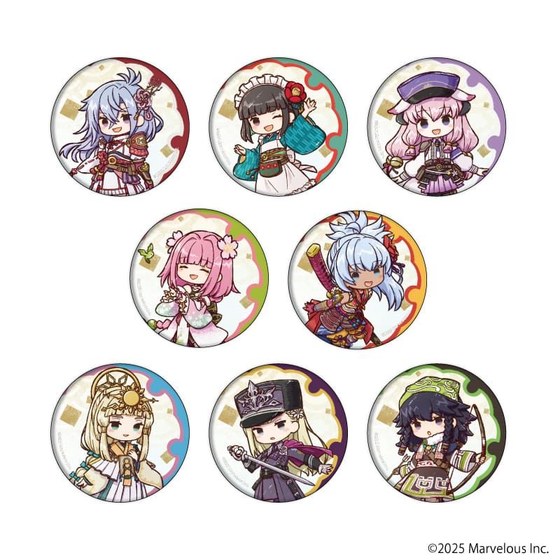 缶バッジ「龍の国 ルーンファクトリー」02/コンプリートセット(全8種)(グラフアートイラスト)