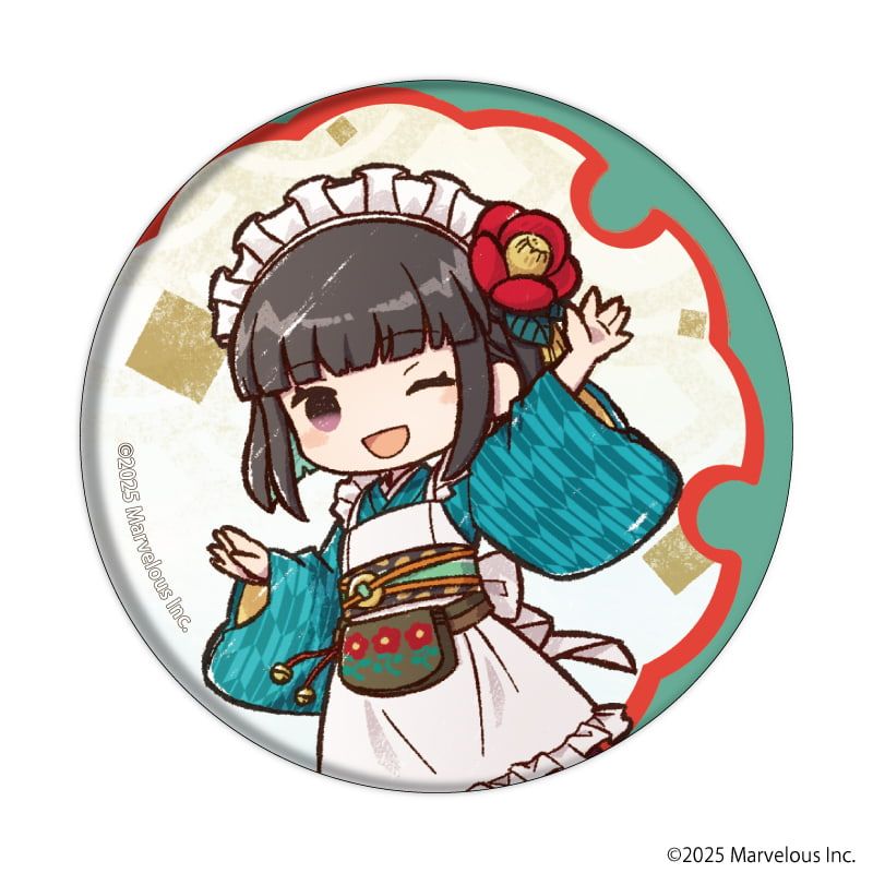 缶バッジ「龍の国 ルーンファクトリー」02/ブラインド(8種)(グラフアートイラスト)