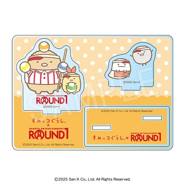 すみっコぐらし ミニアクリルジオラマスタンド ROUND1Ver. とんかつ