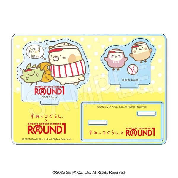 すみっコぐらし ミニアクリルジオラマスタンド ROUND1Ver. ねこ