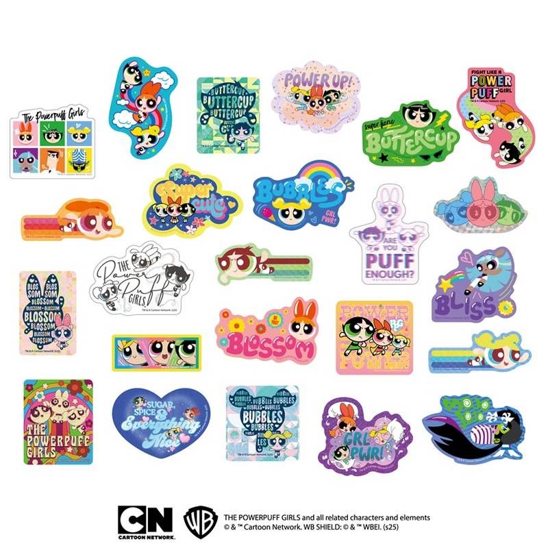 パワーパフガールズ ニコいりステッカー