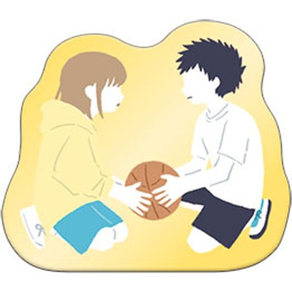 アオのハコ ピンズ 猪股大喜&鹿野千夏 A ゆるパレット