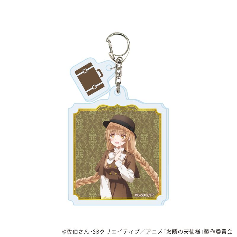 パーツ付きアクリルキーホルダー「お隣の天使様にいつの間にか駄目人間にされていた件」01/ブラインド(6種)(描き下ろしイラスト)