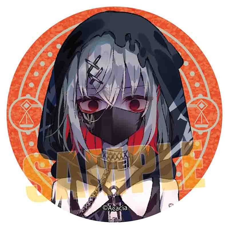 【30個セット】魔法少女ノ魔女裁判　缶バッジ　キャラバッジ　紫藤アリサ グリッター缶バッジ 魔法少女ノ魔女裁判 紫藤アリサ｜アニメ