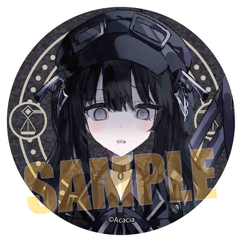 グリッター缶バッジ 魔法少女ノ魔女裁判 黒部ナノカ｜アニメ