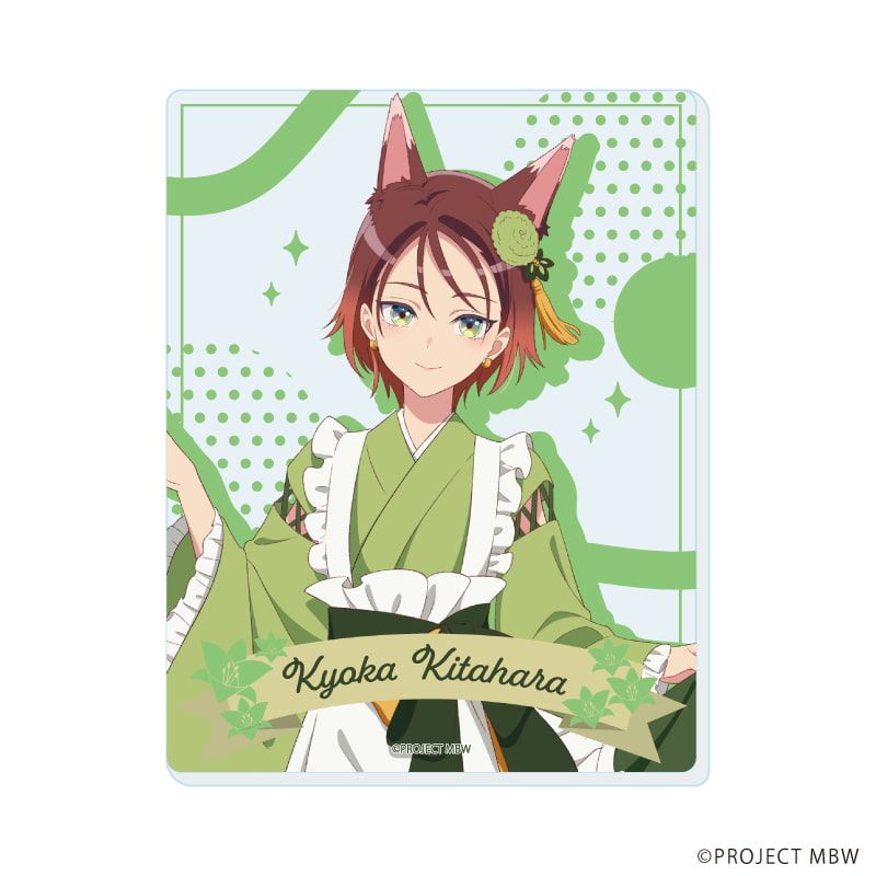 アクリルカード「前橋ウィッチーズ」02/動物ver.トレーディング(10種)(描き下ろしイラスト)