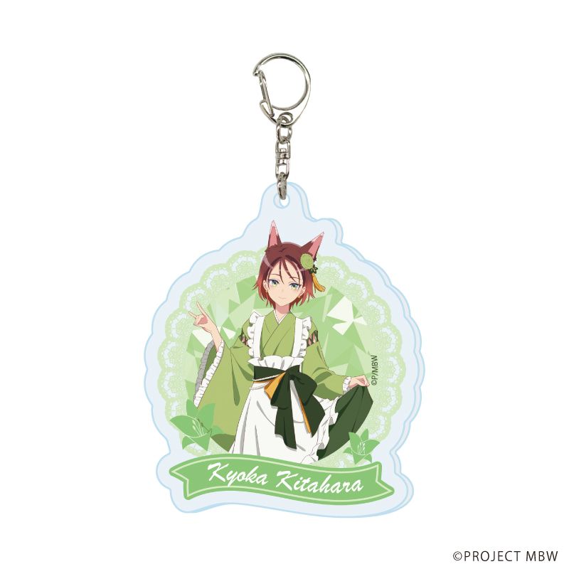 アクリルキーホルダー「前橋ウィッチーズ」02/動物ver.トレーディング(10種)(描き下ろしイラスト)