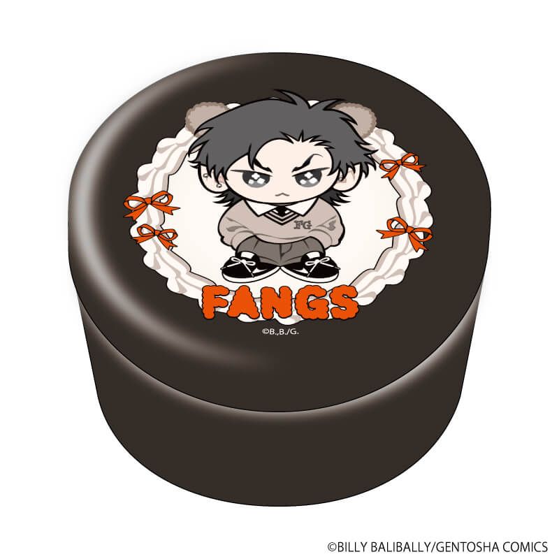 紅茶缶「FANGS」02/イチイ(描き下ろしイラスト)