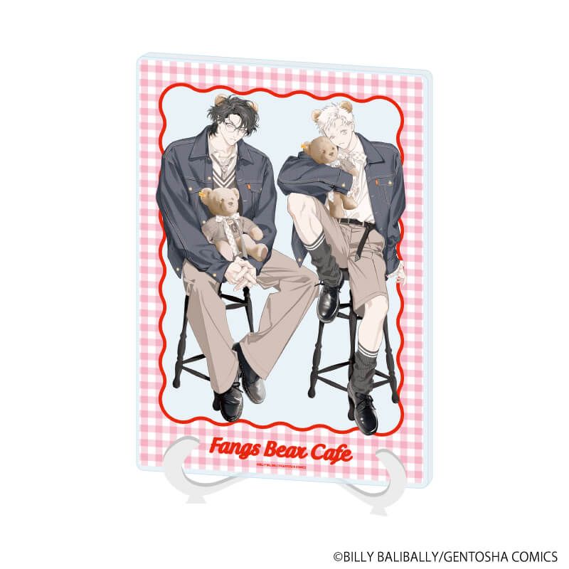 アクリルアートボード(A5サイズ)「FANGS」02/エン&イチイA(描き下ろしイラスト)