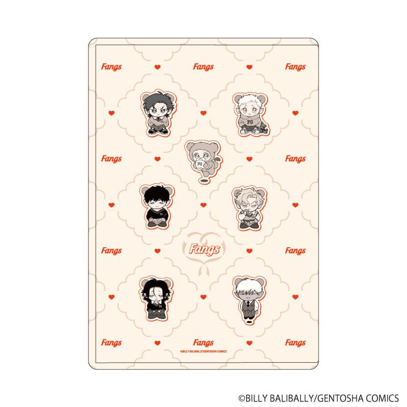 キャラクリアケース「FANGS」03/集合デザイン(描き下ろしイラスト)