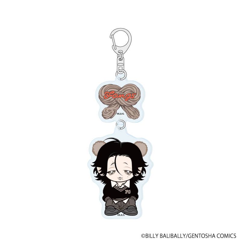 連結アクリルキーホルダー「FANGS」05/スギ(描き下ろしイラスト)