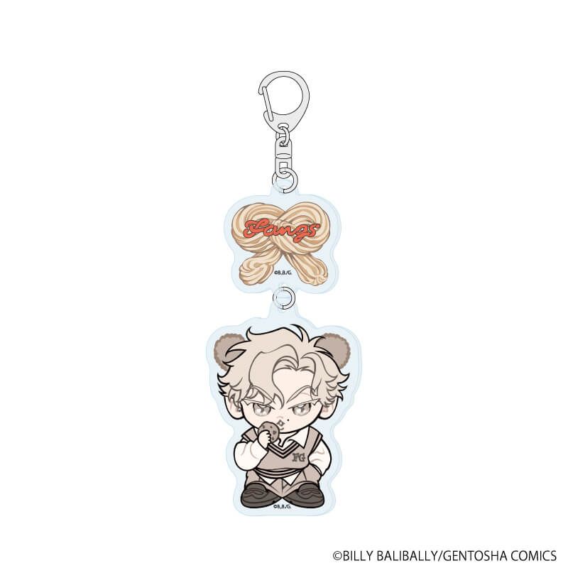 連結アクリルキーホルダー「FANGS」03/ウツギ(描き下ろしイラスト)