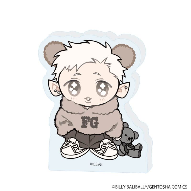 アクリルブロックフィギュア「FANGS」01/コンプリートセット(全7種)(描き下ろしイラスト)