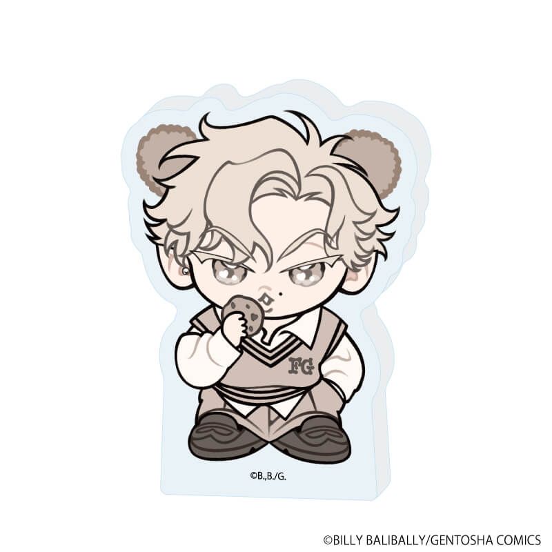 アクリルブロックフィギュア「FANGS」01/コンプリートセット(全7種)(描き下ろしイラスト)