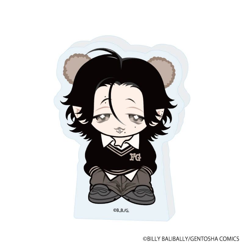 アクリルブロックフィギュア「FANGS」01/コンプリートセット(全7種)(描き下ろしイラスト)