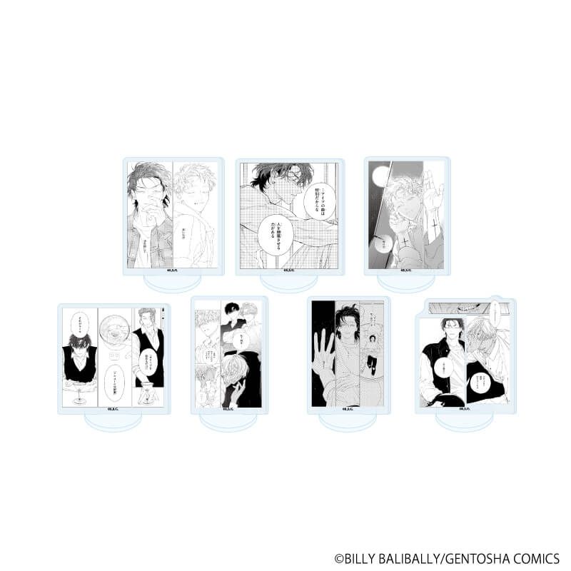 アクリルぷちスタンド「FANGS」03/コマデザイン コンプリートセット(全7種)(公式イラスト)