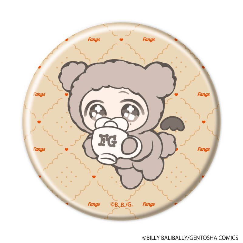 缶バッジ「FANGS」02/コンプリートセット(全8種)(描き下ろしイラスト)