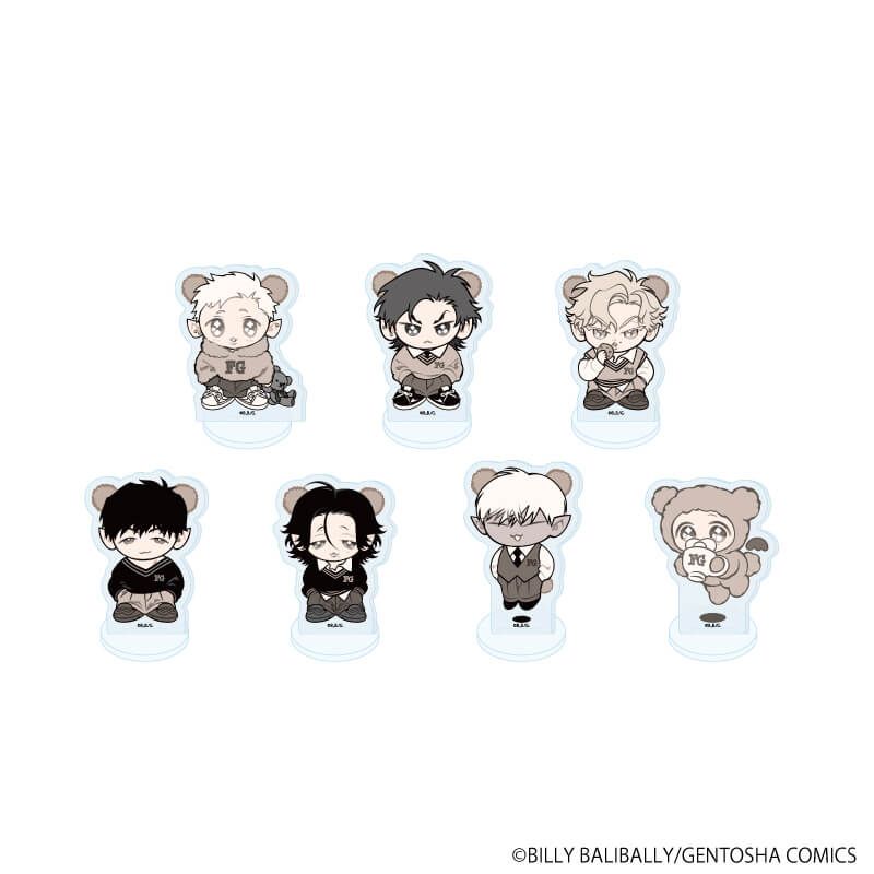 アクリルぷちスタンド「FANGS」02/ミニキャラver.ブラインド(7種)(描き下ろしイラスト)