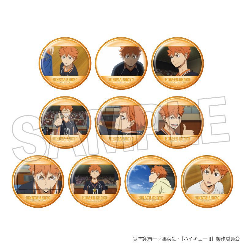 ハイキュー!! トレーディング缶バッジ2 日向翔陽BOX