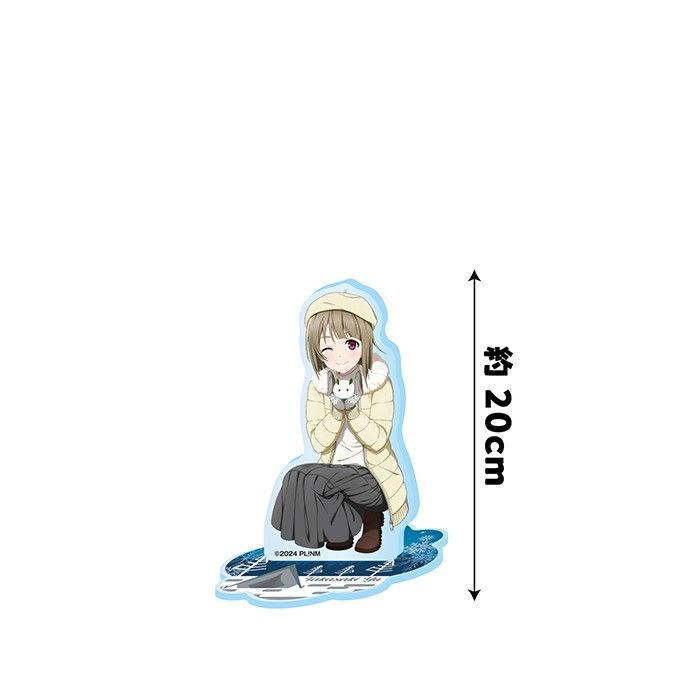 ラブライブ!虹ヶ咲学園スクールアイドル同好会 BIGアクリルスタンド(ニジガク雪遊び) 3 中須かすみ