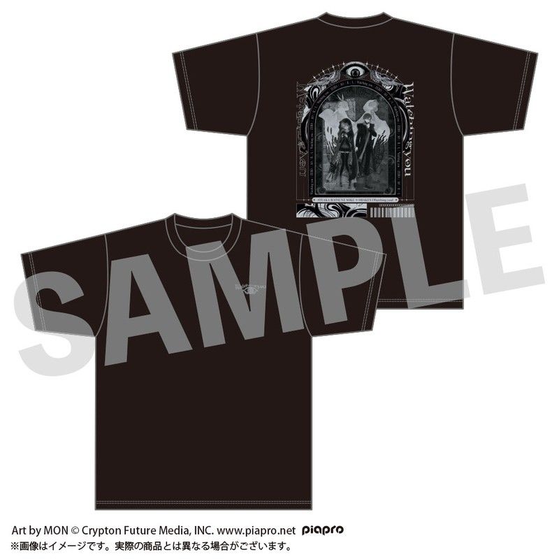 STEAKA ヲチラレ 初音ミク×オバケン オリジナルデザインTシャツ