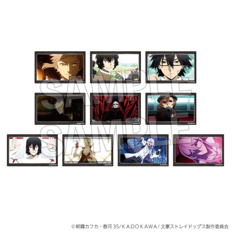 文豪ストレイドッグス トレーディングアクリルカード BOX2