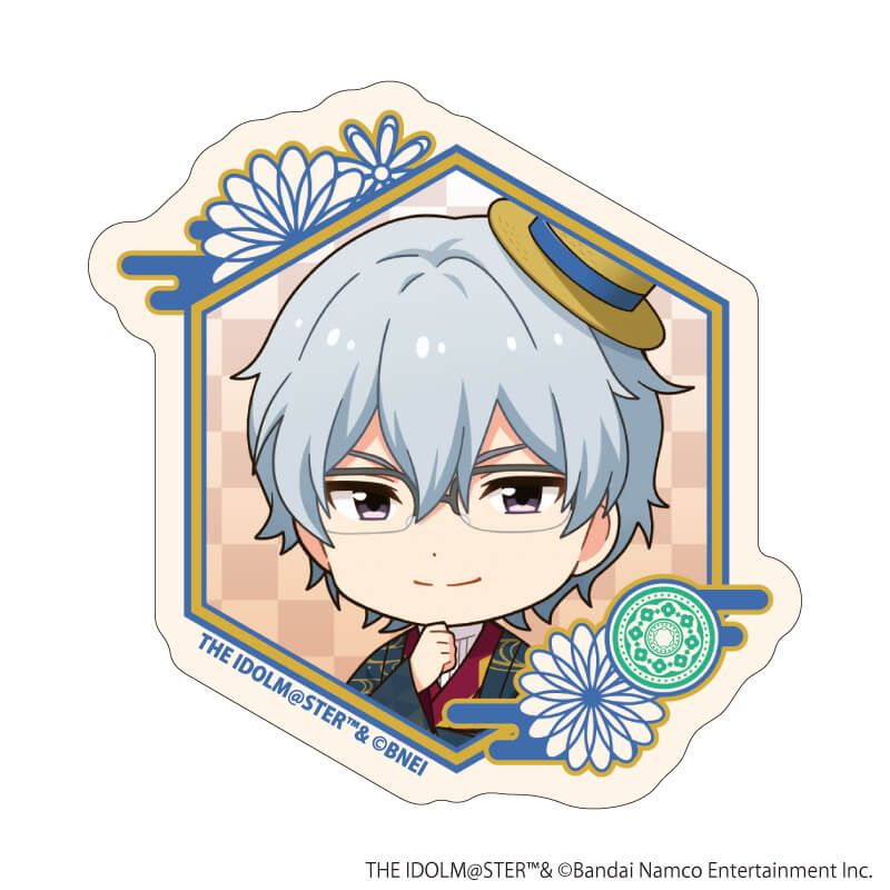 ダイカットステッカー「『アイドルマスター』シリーズ」18/硲 道夫(ミニキャライラスト)
