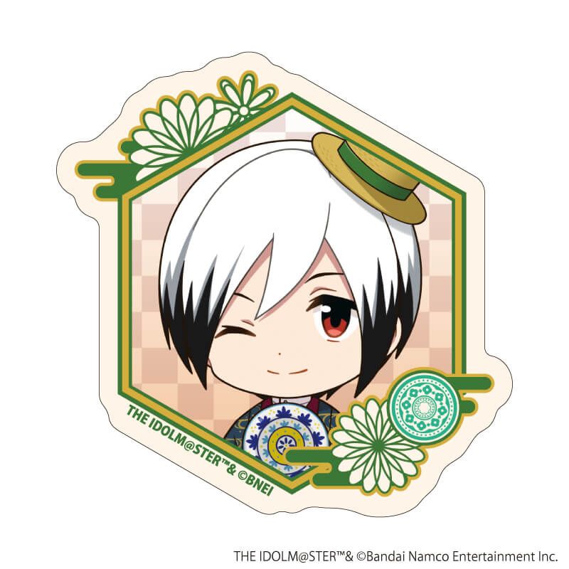 ダイカットステッカー「『アイドルマスター』シリーズ」16/北村想楽(ミニキャライラスト)