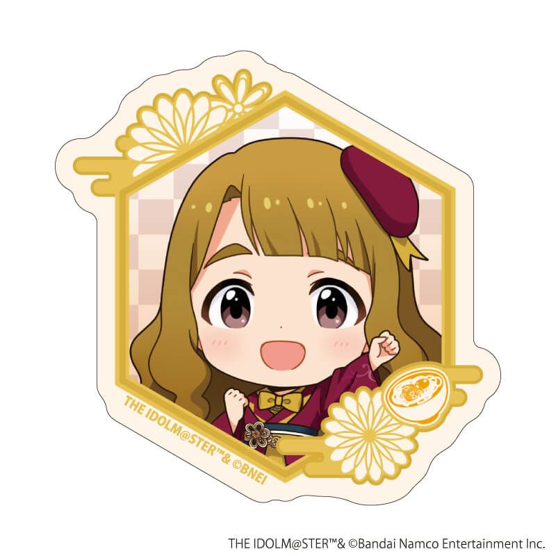 ダイカットステッカー「『アイドルマスター』シリーズ」15/宮尾美也(ミニキャライラスト)