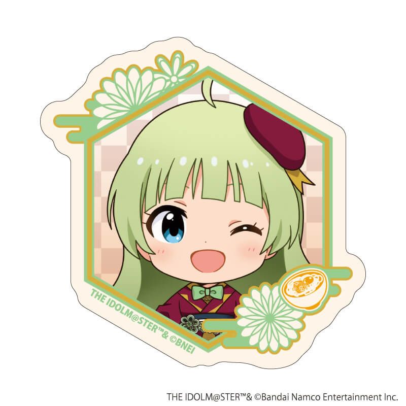 ダイカットステッカー「『アイドルマスター』シリーズ」13/島原エレナ(ミニキャライラスト)