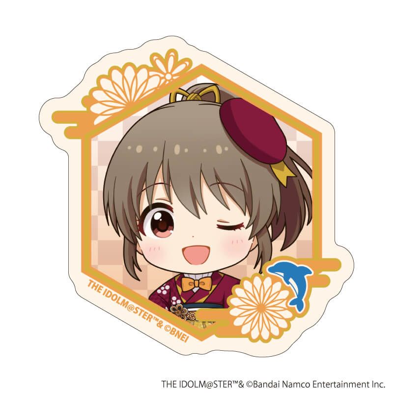 ダイカットステッカー「『アイドルマスター』シリーズ」10/堀 裕子(ミニキャライラスト)