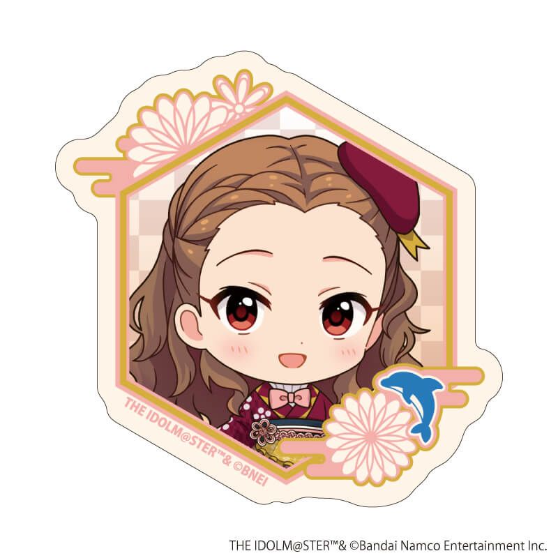 ダイカットステッカー「『アイドルマスター』シリーズ」09/関 裕美(ミニキャライラスト)