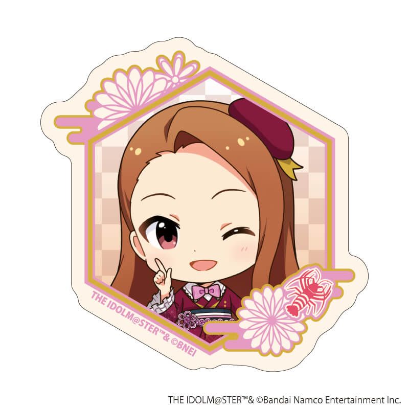 ダイカットステッカー「『アイドルマスター』シリーズ」05/水瀬伊織(ミニキャライラスト)