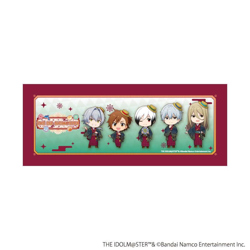 ハンドタオル「『アイドルマスター』シリーズ」04/アイドルマスター SideM(ミニキャライラスト)