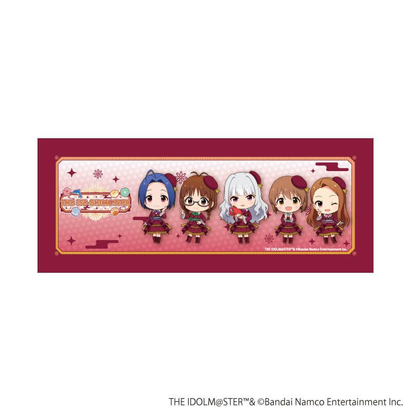 ハンドタオル「『アイドルマスター』シリーズ」01/アイドルマスター(ミニキャライラスト)