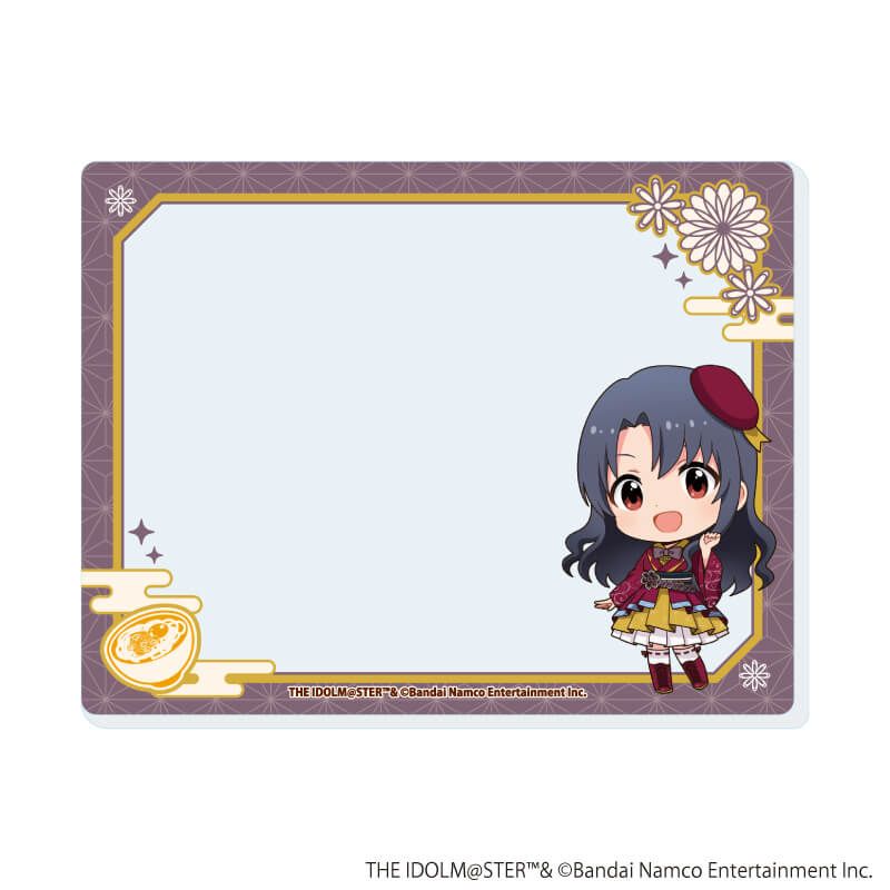 アクリルカード「『アイドルマスター』シリーズ」05/アイドルマスター ミリオンライブ！ コンプリートセット(全5種)(ミニキャライラスト)