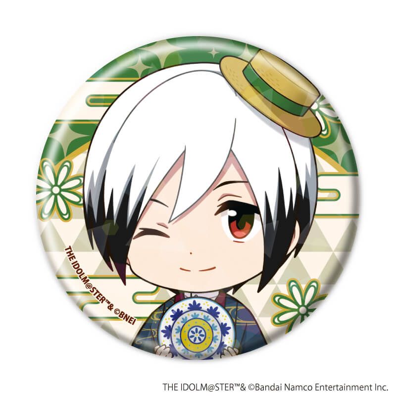 ホログラム缶バッジ(57mm)「『アイドルマスター』シリーズ」05/アイドルマスター SideM コンプリートセット(全5種)(ミニキャライラスト)