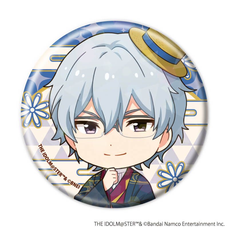 ホログラム缶バッジ(57mm)「『アイドルマスター』シリーズ」05/アイドルマスター SideM コンプリートセット(全5種)(ミニキャライラスト)