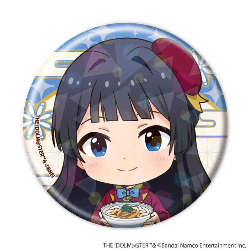 ホログラム缶バッジ(57mm)「『アイドルマスター』シリーズ」04/アイドルマスター ミリオンライブ！ コンプリートセット(全5種)(ミニキャライラスト)