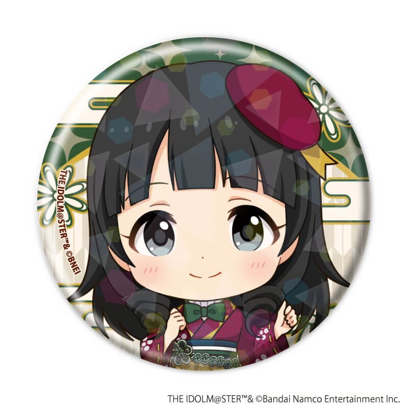 ホログラム缶バッジ(57mm)「『アイドルマスター』シリーズ」03/アイドルマスター シンデレラガールズ コンプリートセット(全5種)(ミニキャライラスト)