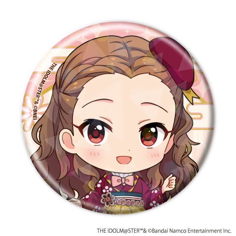 ホログラム缶バッジ(57mm)「『アイドルマスター』シリーズ」03/アイドルマスター シンデレラガールズ コンプリートセット(全5種)(ミニキャライラスト)