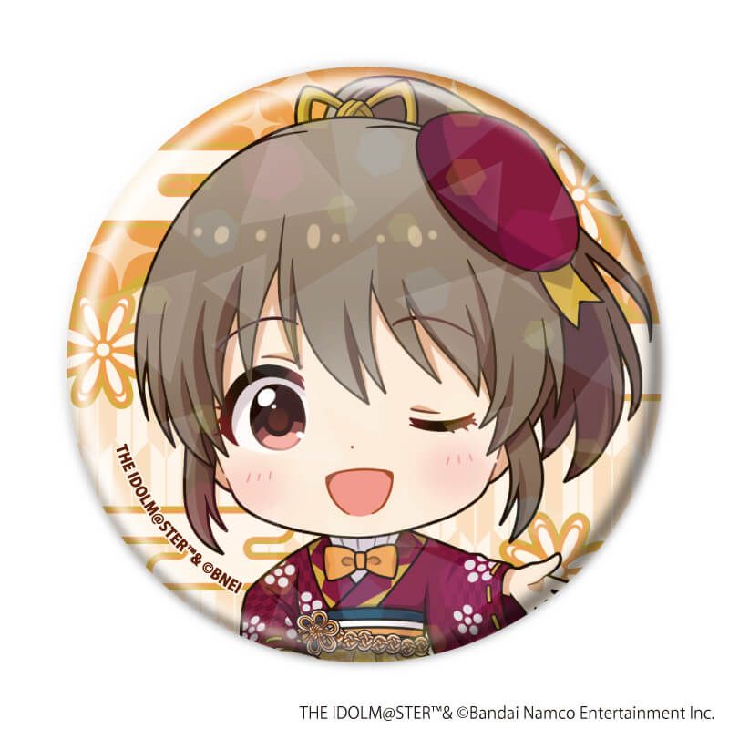 ホログラム缶バッジ(57mm)「『アイドルマスター』シリーズ」03/アイドルマスター シンデレラガールズ コンプリートセット(全5種)(ミニキャライラスト)
