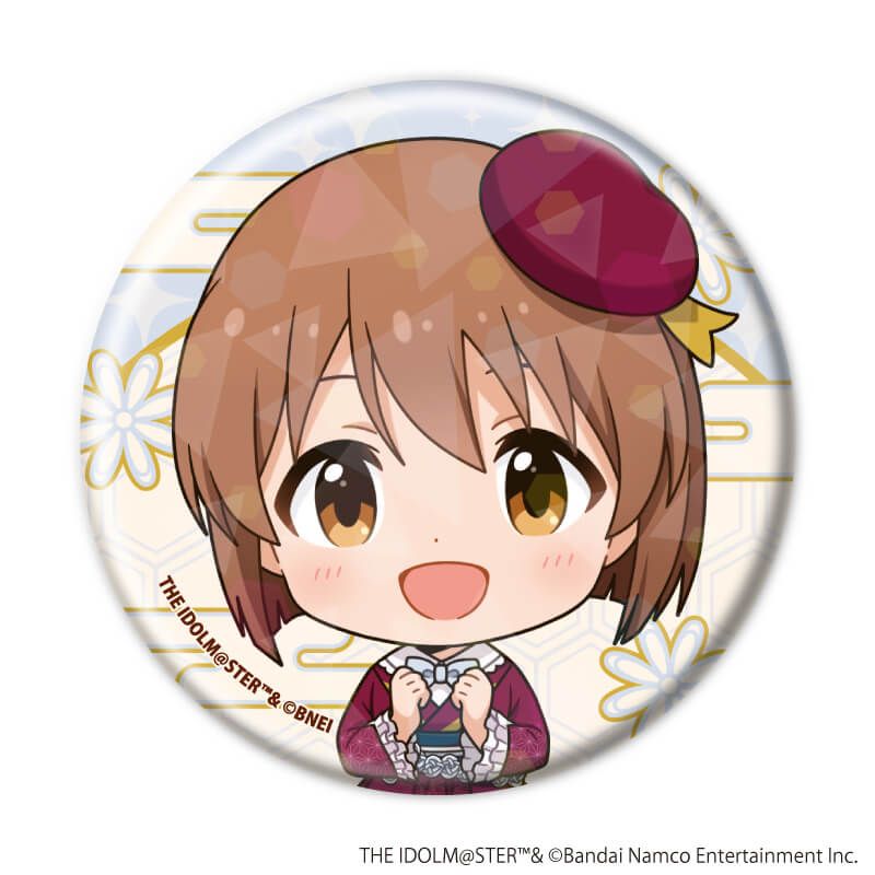 ホログラム缶バッジ(57mm)「『アイドルマスター』シリーズ」02/アイドルマスター コンプリートセット(全5種)(ミニキャライラスト)