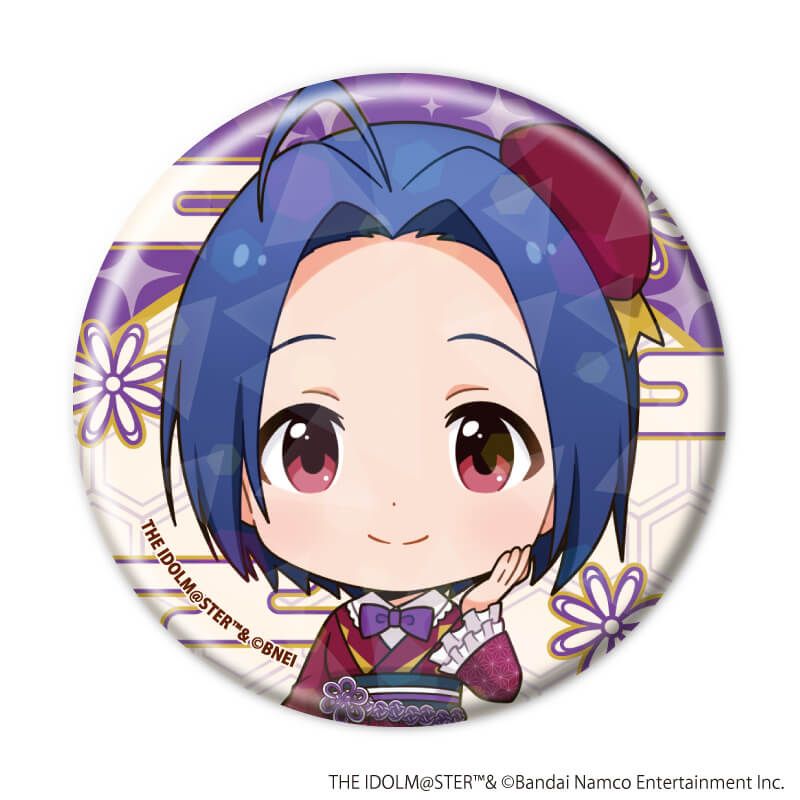 ホログラム缶バッジ(57mm)「『アイドルマスター』シリーズ」02/アイドルマスター コンプリートセット(全5種)(ミニキャライラスト)